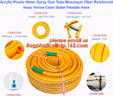 Flexible explique el tubo plástico del Pvc en fibra reforzada plástica del PVC de la manguera del alambre de acero del PVC de la manguera del PVC Layflat del tubo de la industria