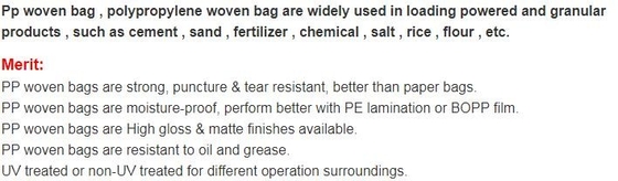 el proveedor tejido los pp BOPP del bolso laminó el bolso transparente plástico impermeable del arroz del embalaje 10kg/25kg/30kg/50kg, BAGPLASTICS, P