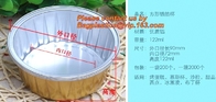 Envases disponibles/bandeja/caja del papel de aluminio del acondicionamiento de los alimentos de la venta caliente