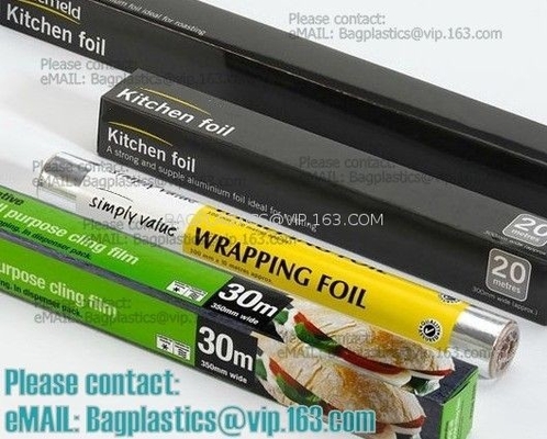 Papel precio del rollo del papel de aluminio/de aluminio de papel coloreado industriales del oro/envase del papel de aluminio