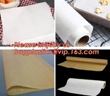 Papel revestido o sin recubrimiento del silicón del hogar del pergamino vegetal de la hornada con el rollo y la hoja del papel de aluminio