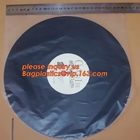Los bolsos de empaquetado del plástico transparente del Cd del álbum que se puede volver a sellar de las fundas, bolso PP del CD empaquetan la película protectora del CD para el bolso Pac del disco