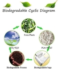 Guantes biodegradables y abonablees del PLA, guantes disponibles de la cocina biodegradable barata del OEM con el estiércol vegetal h de la AUTORIZACIÓN de EN13432 BPI