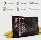 El envío envuelve el boutique que los bolsos de encargo aumentaron el PLA multiusos de los sobres de la durabilidad (del almidón de maíz) + PBAT (el 100% bio)