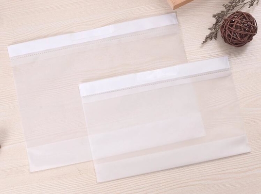 Promoción que cuelga bolsos de compras plásticos abonablees del lazo de la ropa de la boca PE del haz del lazo impermeable