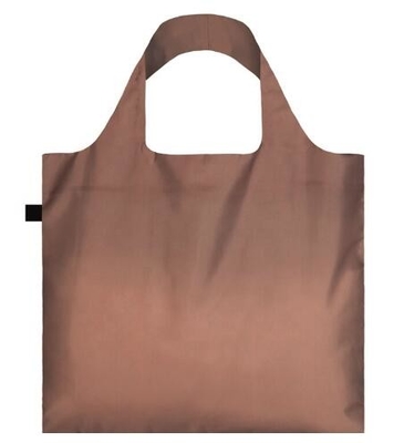 Totalizador modificado para requisitos particulares de los bolsos de Logo Metallic Color Reusable Shopping, compras plegables Carry Bag Grocery, bolso plegable de Eco del viaje