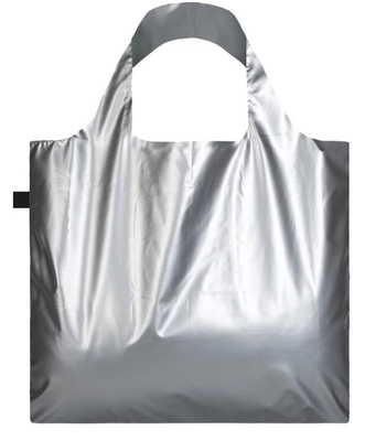 Totalizador modificado para requisitos particulares de los bolsos de Logo Metallic Color Reusable Shopping, compras plegables Carry Bag Grocery, bolso plegable de Eco del viaje