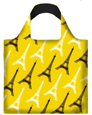 Totalizador modificado para requisitos particulares de los bolsos de Logo Metallic Color Reusable Shopping, compras plegables Carry Bag Grocery, bolso plegable de Eco del viaje