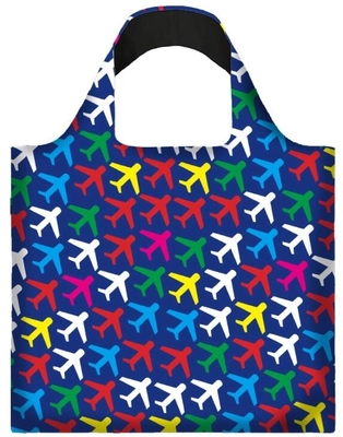 Totalizador modificado para requisitos particulares de los bolsos de Logo Metallic Color Reusable Shopping, compras plegables Carry Bag Grocery, bolso plegable de Eco del viaje