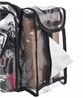 Organizador Toiletry Bag del maquillaje del bolso 7 bolsillos externos, bolso cosmético del maquillaje del viaje, capacidad grande multifuncional