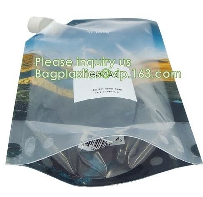 Bolso del bolso del bolso de aluminio del papel del canalón autoadhesivo inferior plano del bolso y del sello del patio del bolso de la boca biodegradable, abonable, st del maíz