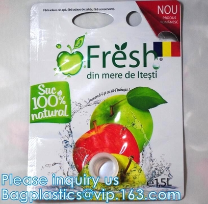 El superventas Juice Fresh Food Packaging FDA 80ml del Amazonas se coloca encima de bolsa del canalón con la bolsa de plástico reutilizable doble de k