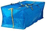 El equipaje enorme grande reutilizable Pp del almacenamiento empaqueta tejido con la manija fuerte de la cremallera que embala el bolso tejido los Pp extrafuerte del saco