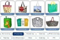 Los bolsos que embalan Eco amistoso reciclan las fuentes de mudanza tejidas los Pp reutilizables del polipropileno del bolso de compras, almacenamiento de la ropa