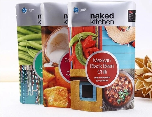 El té de encargo del Detox impreso se levanta el bolso de pie K de la bolsa plástica de la cremallera para el acondicionamiento de los alimentos de la sopa, aliños de ensaladas, sopa