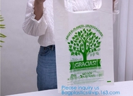 La maicena del PLA PBAT hizo los bolsos abonablees biodegradables del impulso del perro, bolso plástico abonable biodegradable de la impresión del perro del impulso