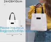 Envase de mano atado reflector impermeable del paño de la lona de Tote Bag Compact Portable Durable de la lona del PVC