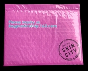 Bolso de burbuja cosmético olográfico brillante metálico expreso de la cremallera del resbalador de la bolsa de la burbuja de Ziplockk del embalaje del cuidado de piel de la belleza del paquete
