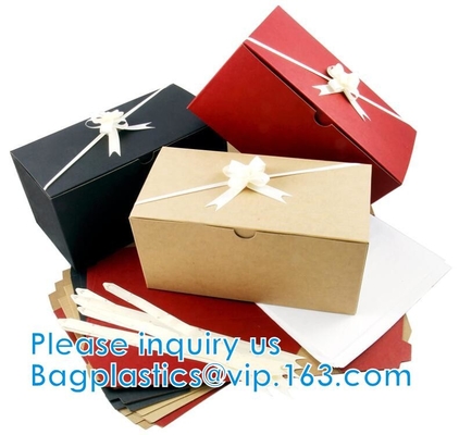 Caja de regalo magnética del cierre con una tapa para los cumpleaños, regalos de las damas de honor, la Navidad, días de fiesta, regalos de la cinta de boda.