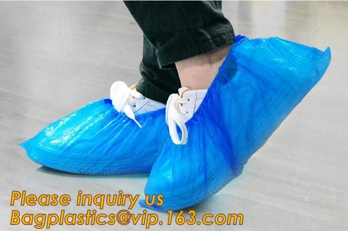 bagease anti no no tejido impermeable de encargo de la resbalón del uso de SMS pp del polipropileno del zapato de la resbalón disponible quirúrgica médica de la cubierta