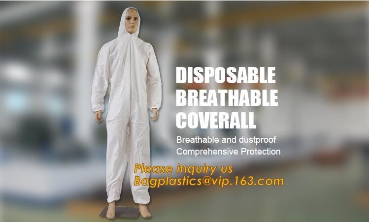 bata respirable disponible, proveedor de China para el traje no tejido disponible de la bata, cov impermeable al por mayor disponible
