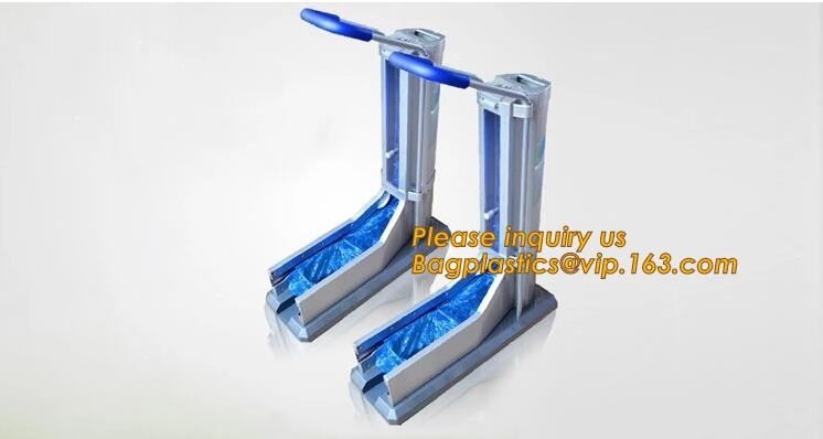 Los zapatos autos disponibles cubren el dispensador para la fábrica con los zapatos no tejidos cubierta, zapatos cubren las máquinas, máquinas de la cubierta, ensenada