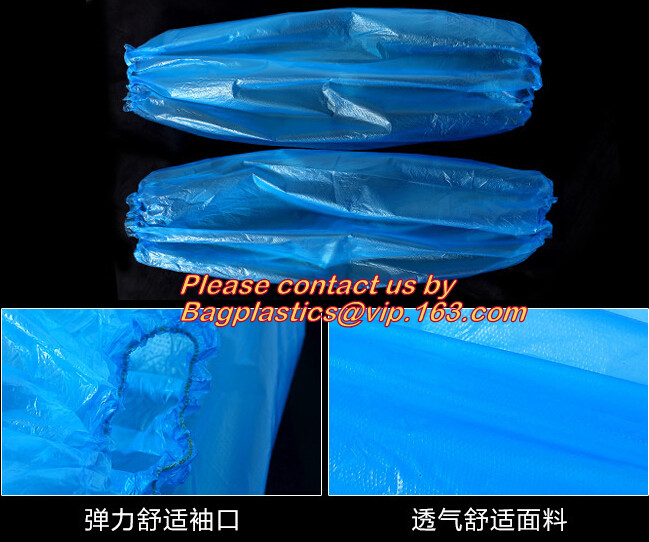 cubierta disponible de la manga/cubierta médica de la cubierta de la manga/de la manga del warterproof PE, cubierta impermeable disponible de la manga del LDPE del PE