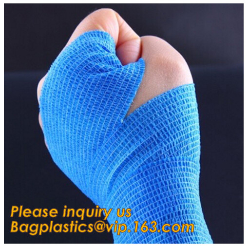 Vendaje médico del yeso del deporte, guardia elástico Gym Sports Bandage, vendaje cohesivo libre s de la ayuda de la sujeción del apoyo de rodilla del látex