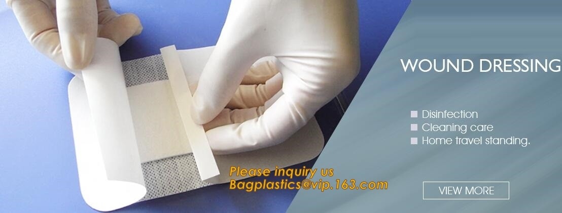 Vendaje para heridas transparente impermeable de la PU, vendaje para heridas médico de Hypoallergenic Retention del fabricante para el ingenio herido del cuidado