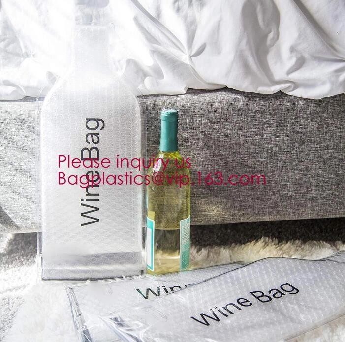 Bolso reutilizable del protector de la botella de vino de la Navidad, bolso de lujo del regalo de la botella de vino del favor de la boda de la bolsa del protector del vino con el Dr.