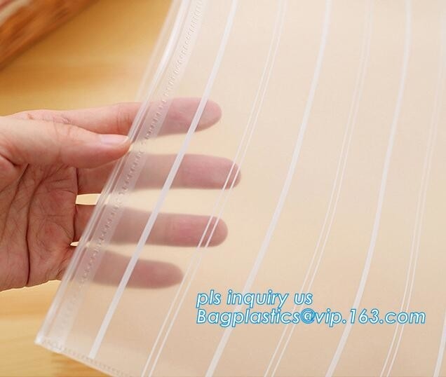 bolso claro de la cremallera del pvc/bolso de la cremallera para el bolso de la cremallera de la almohada/del resbalador, bolso con la cremallera, bolso de /plastic del bolso de la cremallera del resbalador con la diapositiva