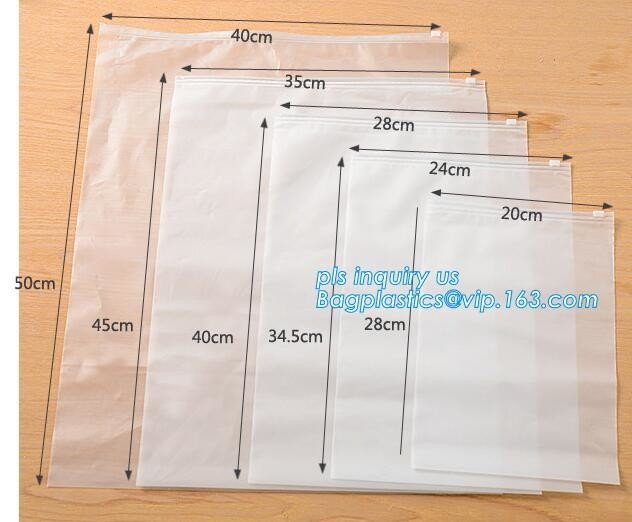 los bolsos plásticos herméticos para empaquetar, resbalador k de la cremallera del resbalador de los bolsos polivinílicos de la cremallera imprimieron los bolsos de la cremallera del pvc, patio sellaron el sl