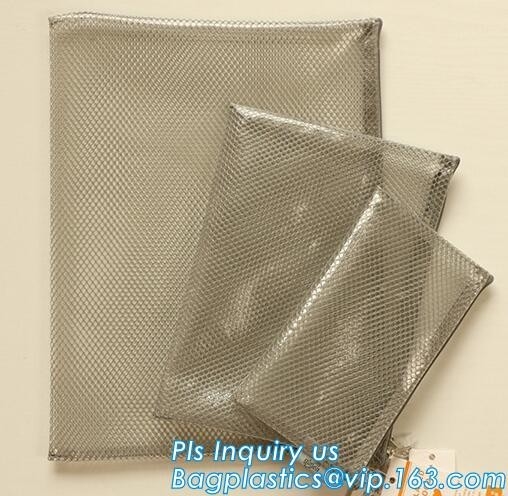 Bolso transportable extensible del documento a4 con la suspensión, cubierta de fichero del tamaño de la bolsa a4 b4 de la malla del PVC EVA, PVC Mesh Po de Baqg de la carpeta de archivos