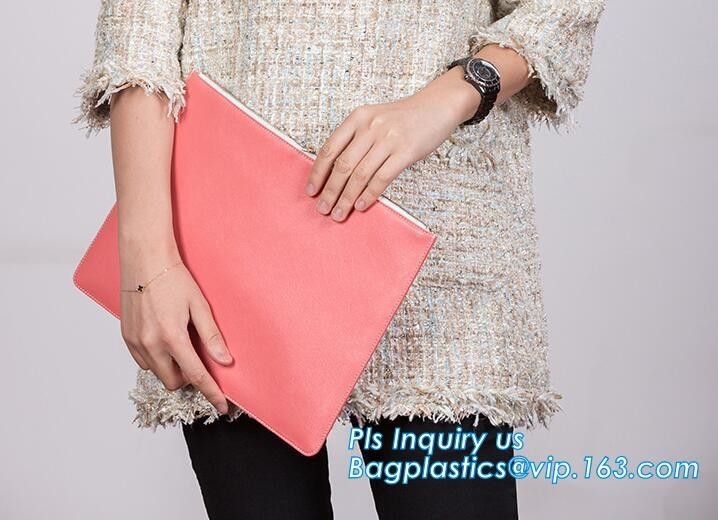 bolso oficial del lápiz de los bolsos de cuero de los efectos de escritorio de la PU, bolso del lápiz del bolso de los efectos de escritorio de la caja de lápiz de la PU, PU w de encargo de cuero de la caja de lápiz