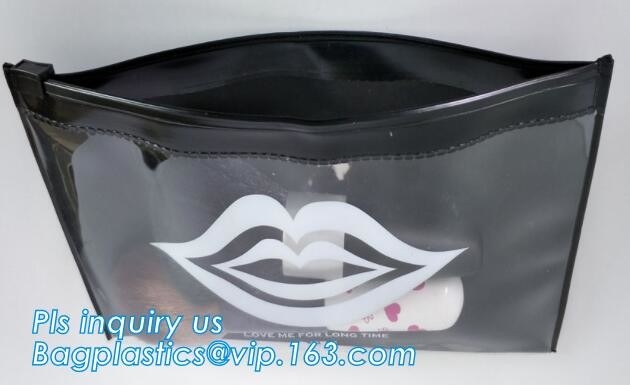 Bolso que se puede volver a sellar plástico impreso de la cremallera de la ropa del resbalador k, bolso que embala de Eva Plastic Slider Zipper Clothes con aduana