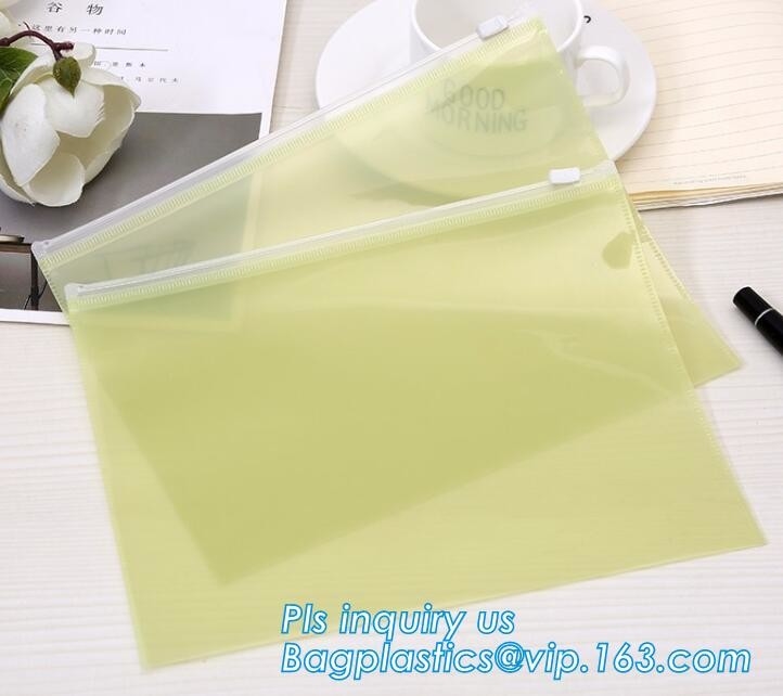 bolsos de empaquetado del resbalador de la ropa interior que se puede volver a sellar de la cremallera con el logotipo, la bolsa de plástico helada mate del bolso de la cremallera del resbalador del PVC con la cremallera