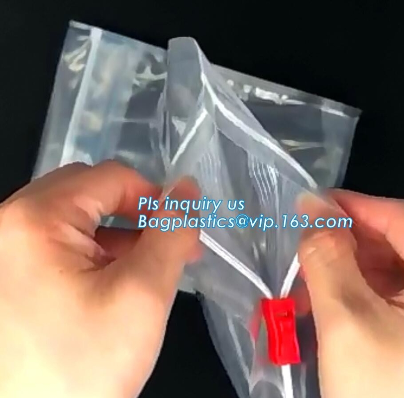 Bolso resistente k del niño resistente del bolso del niño con una prueba del niño que cierra el sistema hecho en China para el empaquetado de la medicina