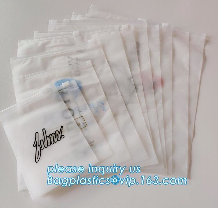 El bio bolso degradable de calidad superior de la camiseta de EVA PE OPP, OEM imprimió las bolsas de plástico de empaquetado de la cremallera del resbalador para el traje de baño de la camiseta