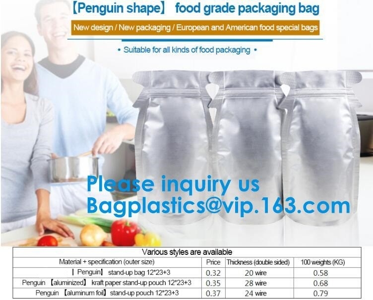 Modificado para requisitos particulares imprimiendo bolsos de empaquetado materiales laminados del envasado de alimentos del papel de aluminio de la categoría alimenticia con el bagease de la cerradura de la cremallera, paquete