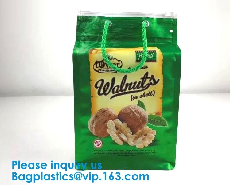 Los bolsos de la bolsa, se levantan los alimentos para niños del bolso, salsas de las sopas, marisco de pescados, comidas listas, pastas del arroz, alimento para animales mojado, productos lácteos, carne