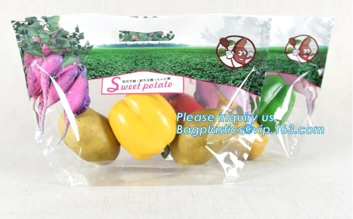 El bolso de empaquetado de la protección de la fruta para el mango de la fruta del tomate de cereza, la uva plástica y los bolsos de la cereza, bolso de la cereza, frech se cierra, fre