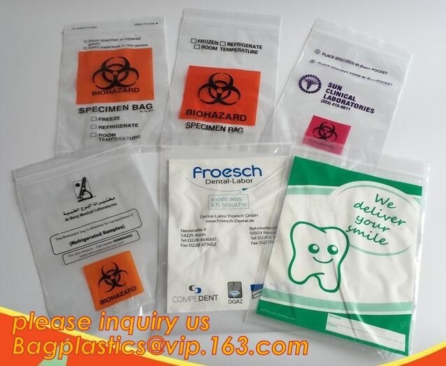 las píldoras de las tabletas que empaquetan el bolso, cremallera médica polivinílica de la droga del bolso del dispensador k empaquetan los bolsos reconectables, minuto médico del bolso de la cremallera