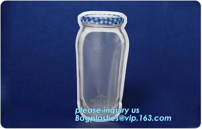Tres que se puede volver a sellar - bolso sellado lado de la cerradura de la cremallera del papel de aluminio/bolsa a prueba de humedad de la comida k con el logotipo de encargo, bagease