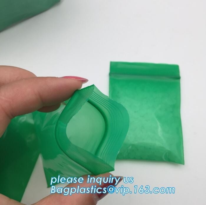 Bolso claro de la cerradura de la cremallera del LDPE de las bolsas de plástico de la cerradura de Mini Plastic Zipper Pouch Zip con el bolso de encargo de la muesca k del rasgón con, bagplas