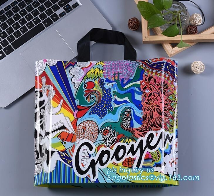 Fotograbado que imprime el bolso reciclable con los bolsos al por mayor del vino del canalón, manija plástica promocional del vino tinto del PVC de la manija larga del PVC