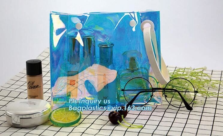 Bolso de Tote Clear Transparent Cosmetic Travel de las bolsas del bolso del maquillaje del PVC en venta, bolsos cosméticos claros del PVC del bolso del maquillaje mini