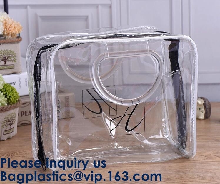 La manta de la almohada del edredón que empaqueta los bolsos, cremallera plástica del PVC empaqueta para los bolsos de empaquetado del Bedsheet de la manta del edredón de la almohada con la manija