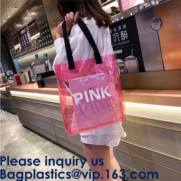 Señora olográfica brillante Travel Cosmetic Bag, bolsa promocional del laser del holograma del bolso del artículo de tocador del PVC de la prenda impermeable del holograma de Modella