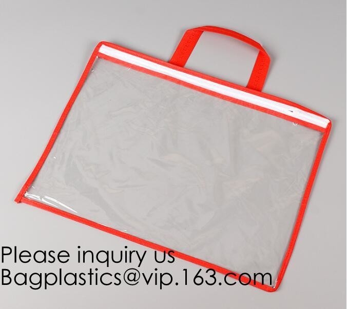 Packaing cosmético, bolso del almacenamiento, regalo promocional, bolso del artículo de tocador del maquillaje, Pvc claro vendedor caliente Tote Bag Transparen del Amazonas Ebay
