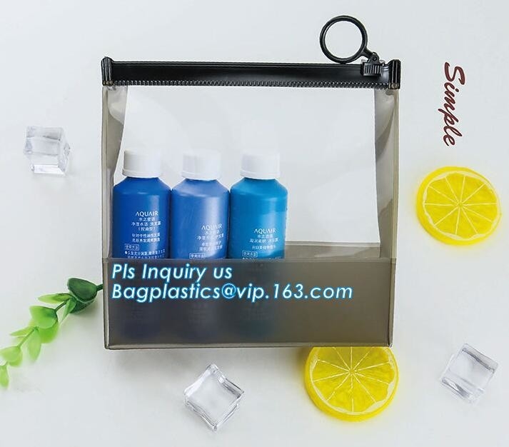 Bolsos del bolso del resbalador del PE/del bolso/de los efectos de escritorio de la cremallera del resbalador, bolso del envase de plástico del bolso de la cremallera del resbalador con la cerradura de la cremallera de la cremallera/pvc